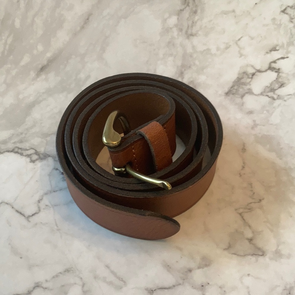 Madewell Brown Leather Belt size small